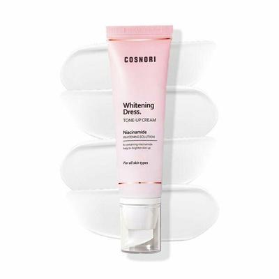 Whitening Dress Tone-up Cream 50 Ml, Korean Cosmetic, Kbeauty, Sample