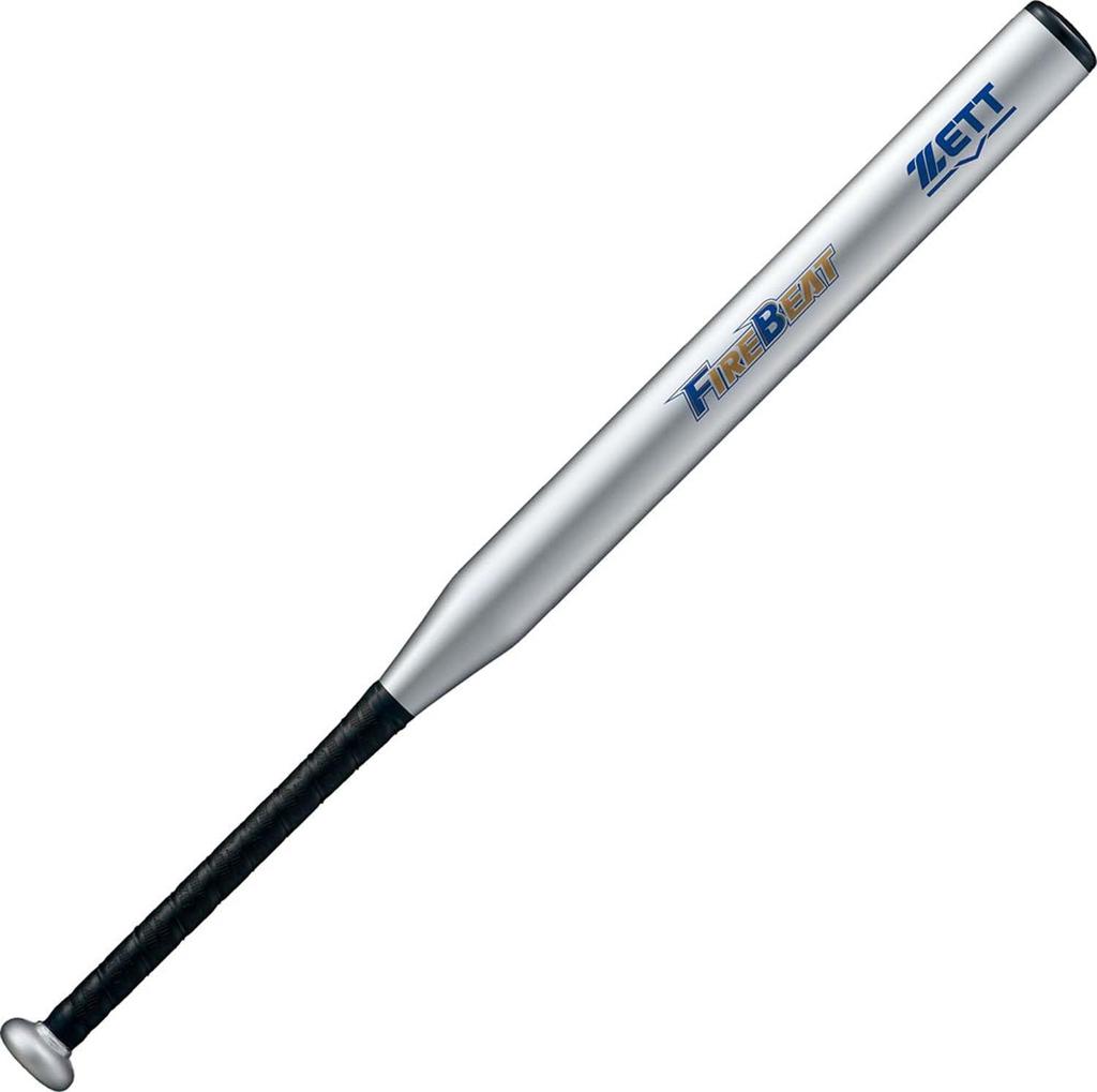 ZETT Softballkølle Firebeat Metall (Super Duralumin) 78cm 610g Sølv (1300) BAT52428