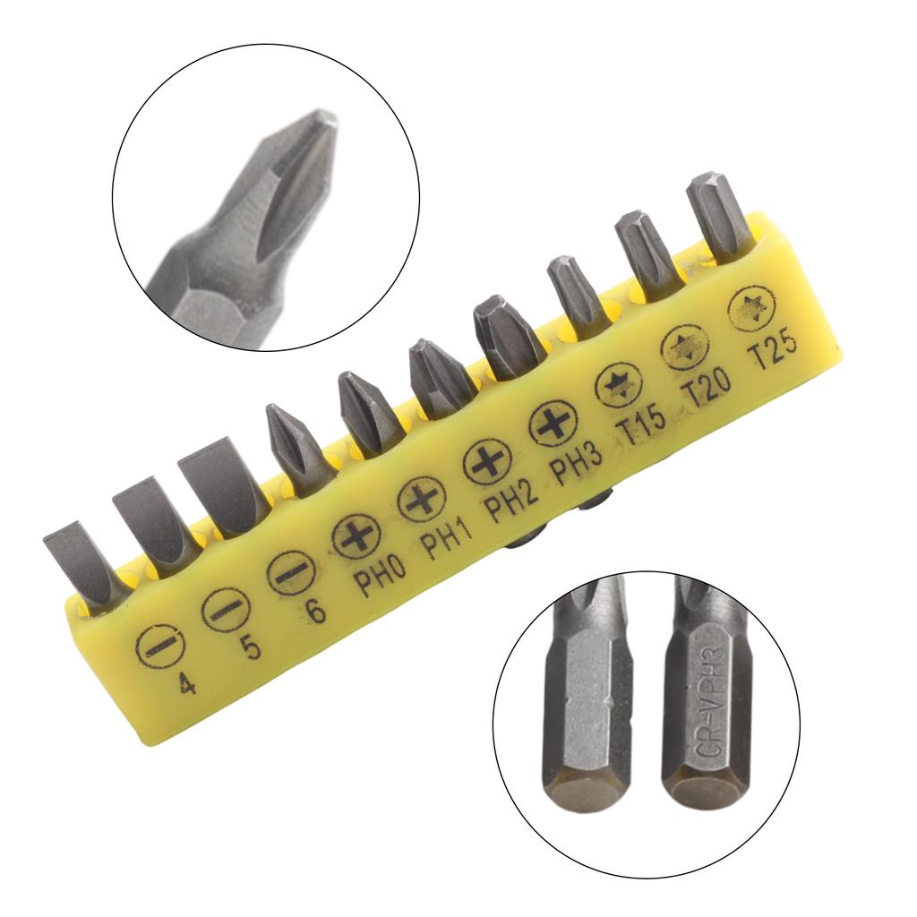 Magnetic Drill Bit Magnetic Drill Bit Screwdriver Bit Set Slotted Cross Bit Set