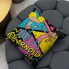 H-Hey ArnoldS Cushion Cover 2-in-1 Reversible Plush Pillow Cover | Car/Sofa/Bed | Perfect Gift