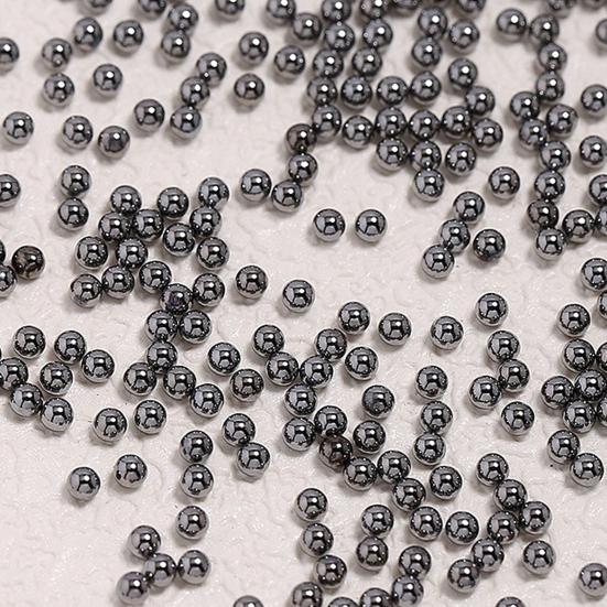 1 Box Exquisite Nail Easy Decorations Sturdy Manicure Paste Beautiful Trendy DIY Metal Steel Bead