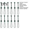 DIY Craft Hanging Tools 12 Pcs Christmas Hanger Ribbons, Silicone Ornament Hangers And Strings for Hooks Trees Tree, Adjustable Sliding Holiday Party