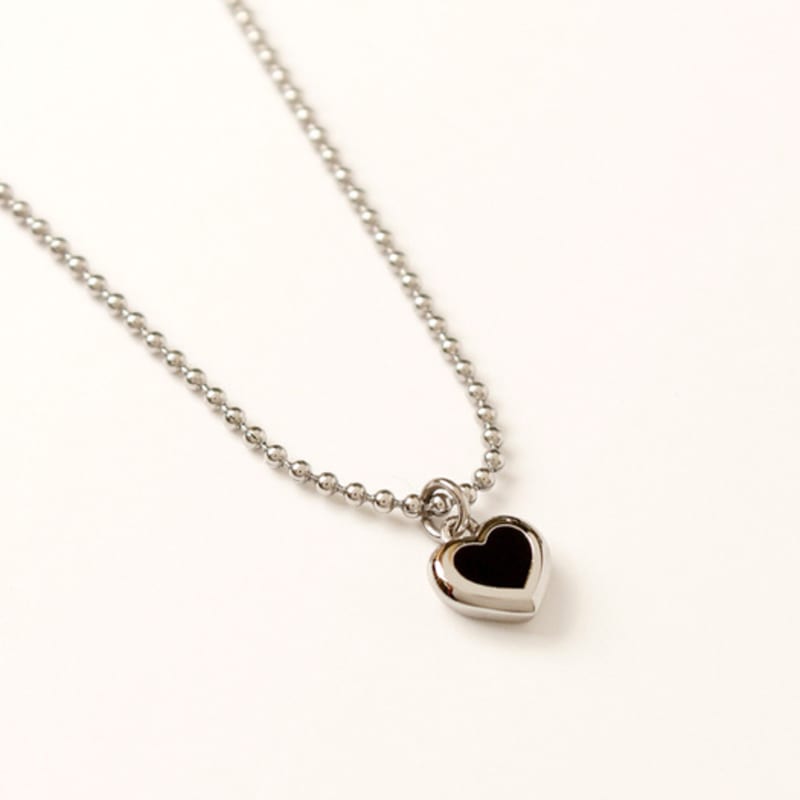 noonoo fingers Dewy Heart Necklace