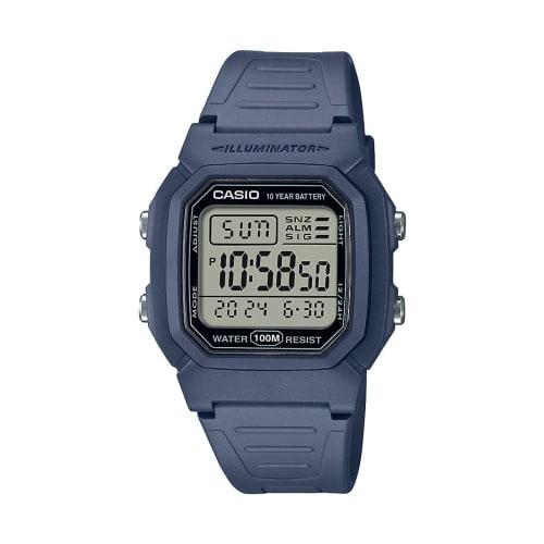 

Casio W800HG Series | Men s Digital Watch | 100-meter Water Resistance | Multi-Function Alarm | 100-Second Stopwatch | Auto Calendar | Countdown Timer