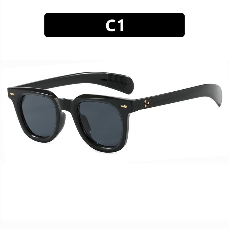 

Rice Nail 2025 Retro European American UV Protection Sunglasses - High-End Street Style As pictured