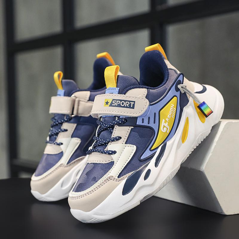 Children's shoes Boys' sports shoes Winter cotton shoes Boys' shoes Middle and large children and primary school students Running Thickened to kee