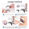 With Mirror Magnetic False Eyelashes Sweet Dual Magnetic Lashes Reusable Eyelash Extension  Girls