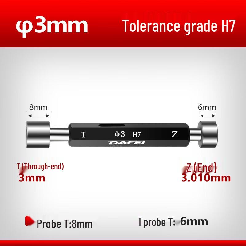 High-Precision Smooth Plug Gauge