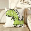 Art CCrayon DDrawing Cushion Cover Pillow Case Antidustmite Pillowcase Silky Short Plush Sofa Cushion Cover hot