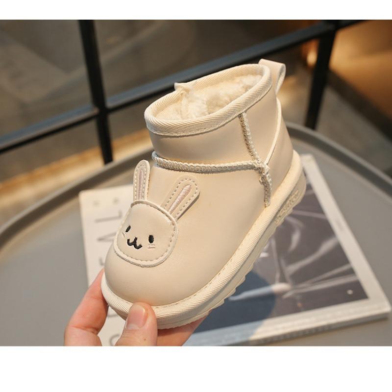 Koreanische Version niedliche Kinder Schneestiefel Winter neue warme Kinderstiefel Kurzstiefel