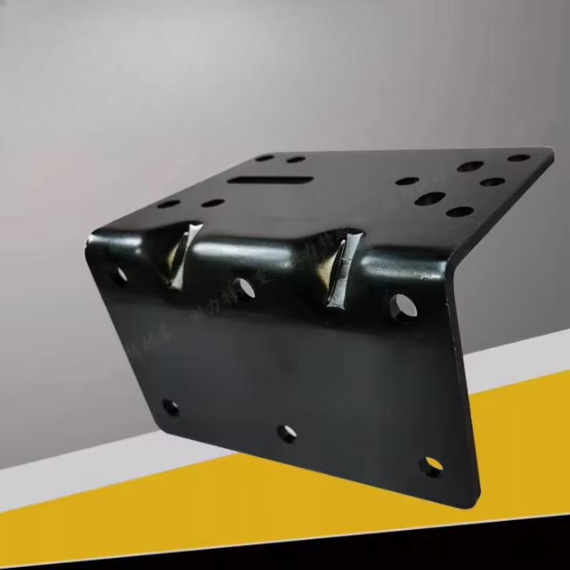 1PC Mounting Winch Bracket Universal Winch Triangular Bracket for Winch 500 Pounds -1600 Pounds Bracket Fixing Fittings