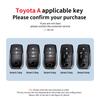 Auto Zinc Alloy Key Fob Cover Mount Chain Toyota Alphard Vellfire 2012 Previa Auto Key Fob Case Interior Accessories Auto Accessories