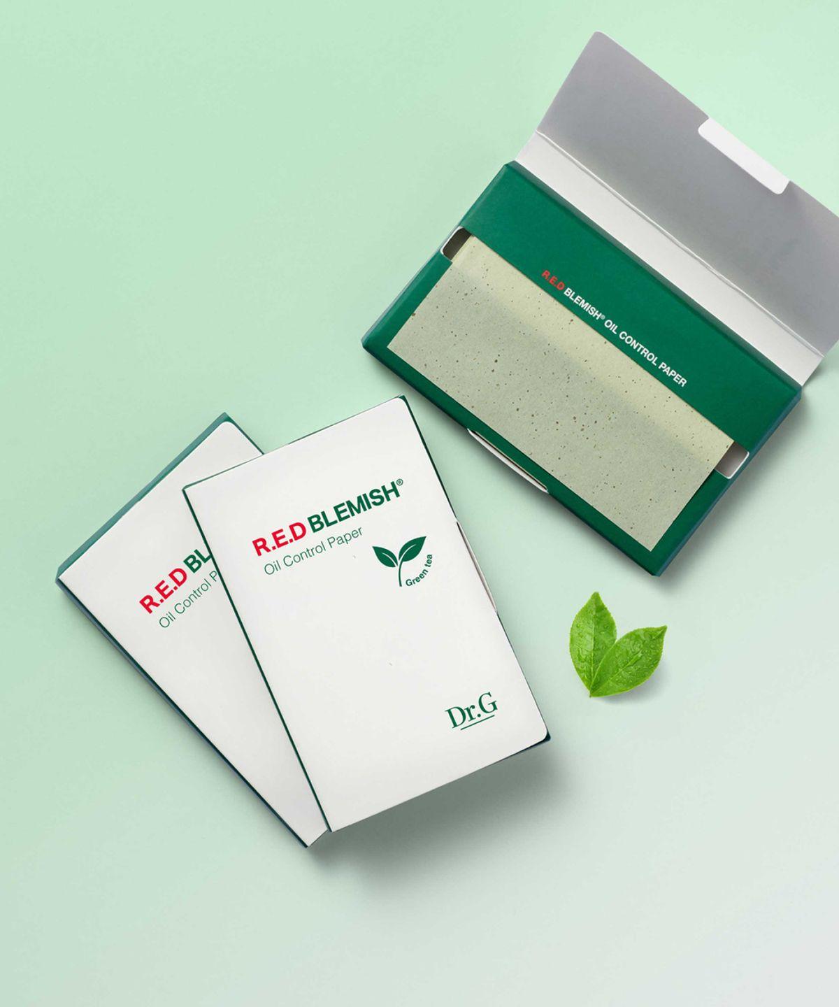 Red Blemish Oil Control Papers 70 sheets x 3 packs