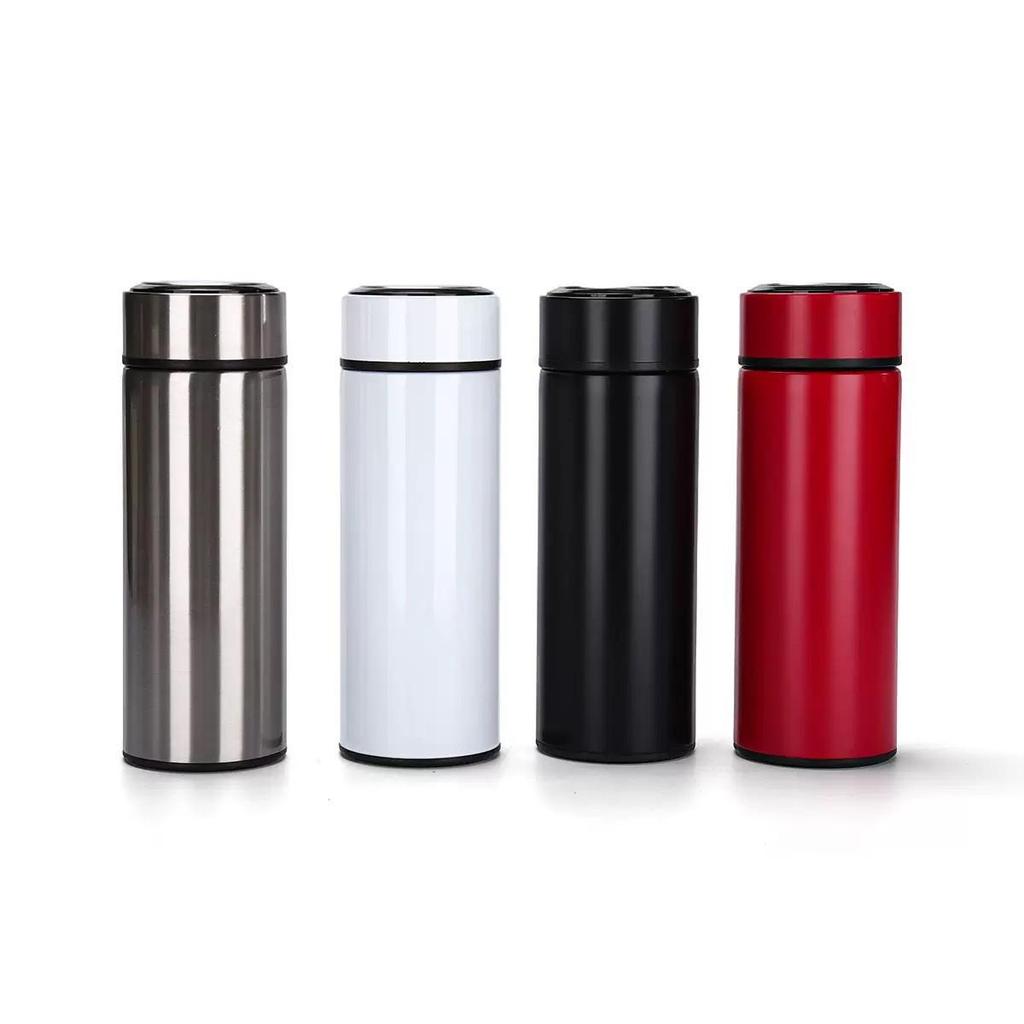 Custom Stainless Steel Thermos with Smart Temperature Display – Insulated Gift Cup 304