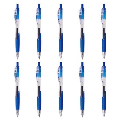 Zebra Slurry Kugelschreiber 10 Ölbasierte Stifte, 0,7 mm, Blau, Stifte, B-BN11-BL