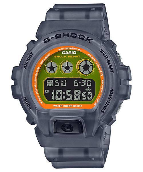 

Casio G-SHOCK Men s Resin 200M Water Resistant Shock Resistant Alarm Quartz Watch DW-6900LS-1 чёрный