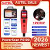 Newest Autel PowerScan PS100 Electrical System Diagnosis Tool Circuit AVOmeter Tester With Flashlight Four Work Modes