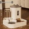 Automatic Double Bowl for Cats & Dogs: Pet Food and Water Dispenser