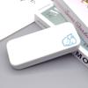 Leather Eyeglasses Box Solid Color Reading Glasses Box Portable Eyewear Cases  Women