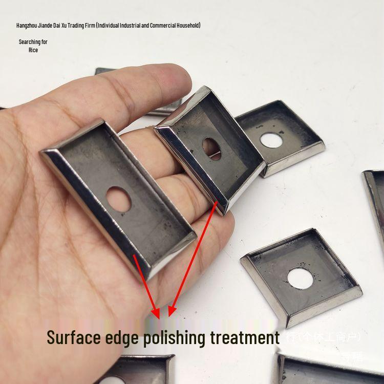 Stainless Steel Decorative Handle Edge Tapered Sealing Cover Gasket Washer