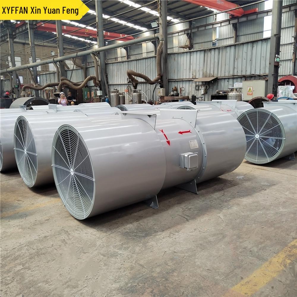 SDS Bidirectional Reversible Tunnel Jet Fan – 250° Temperature Resistant, Low Noise Operation