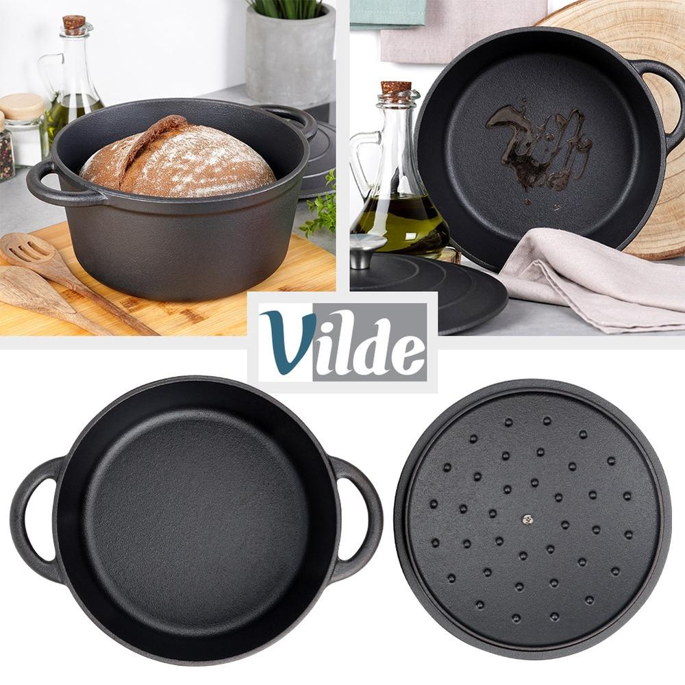 Cast iron pot with lid CAST LINE 24 cm, 3.9 l