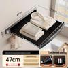 LISM Retractable Folding Bathroom Wall Rack