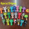 6 pezzi 4,5 cm Divertenti Sprunki Figure Modello PVC Sprunki Gioco Azione e Figure Giocattolo