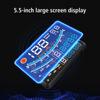 OBD2 HUD Speedometer Windshield Projector Car Head Up Display Digital Water Temp Tester New 4E Upgraded Alarm 5.5inch HD Screen