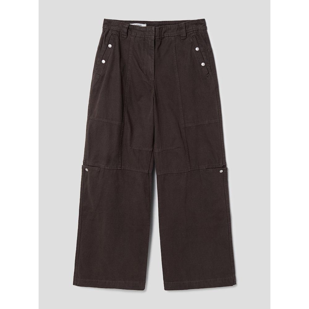 8SECONDS Cotton Wide Carpenter Pants Brown
