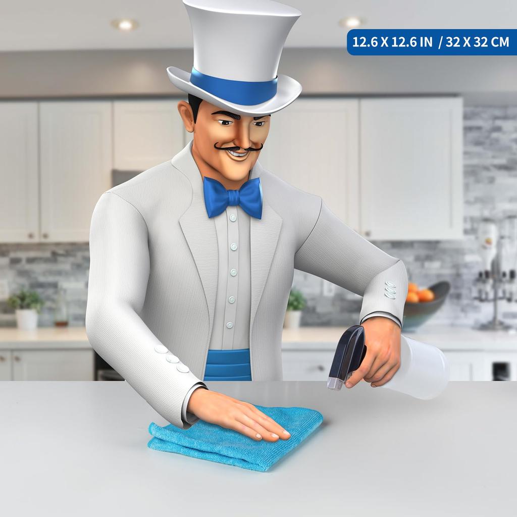 Microfiber Cleaning Cloth 32 X 32 Cm 4 Colors X 6 Pieces of Each Color of 24 Ideal for Cleaning the Home and Kitchen MR.SIGA (total Pieces)