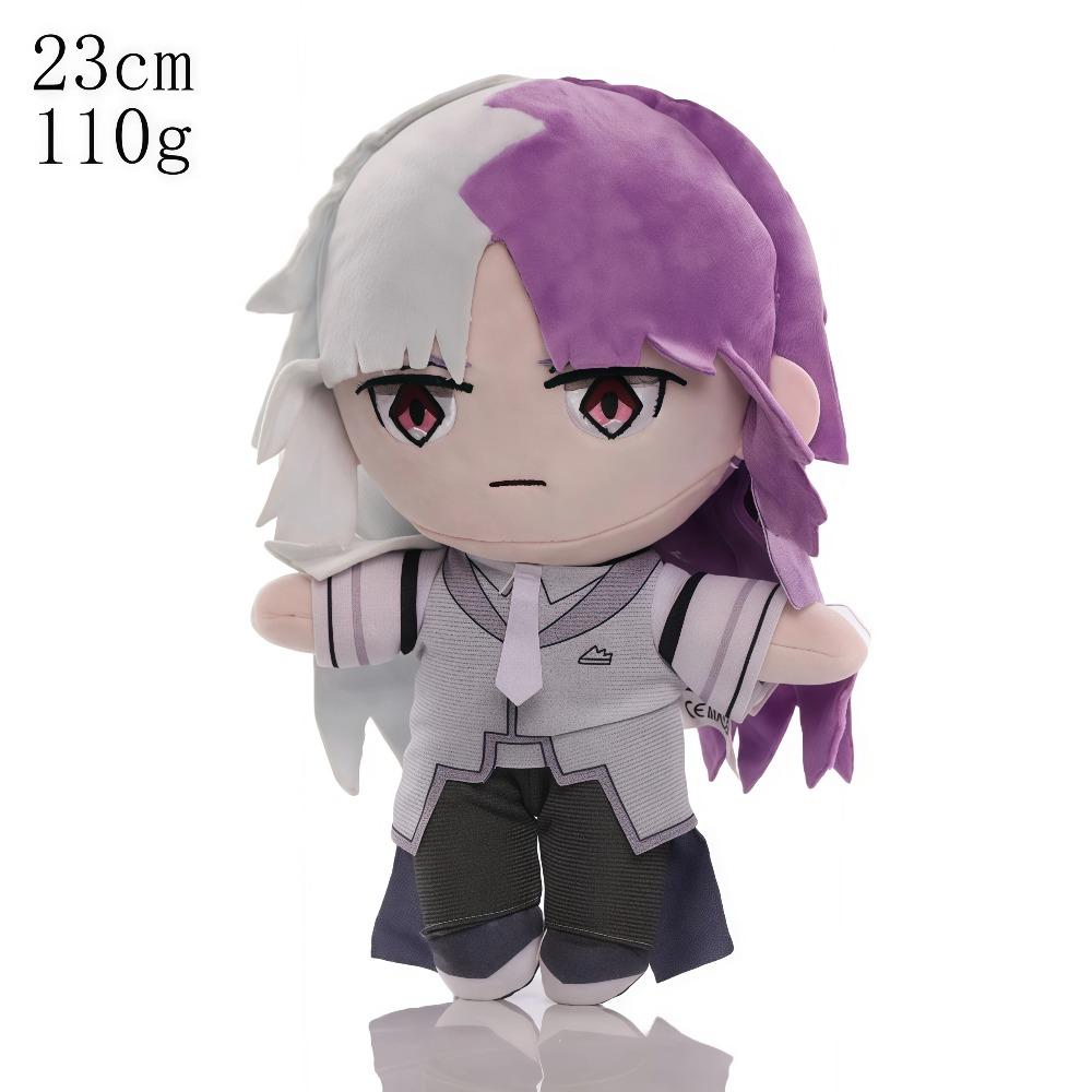 15-25cm Demon Slayer Cartoon Plush Toys Ghost Slayer Keychain Kamado Tanjirou Kamado Nezuko Kochou Figure Stuffed Doll Child Gif