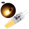 10 szt. Gospodarstwa domowego Mini G4 Silikonowa żarówka LED 1,5 W AC12V do oświetlenia szafki samochodowej i hotelu