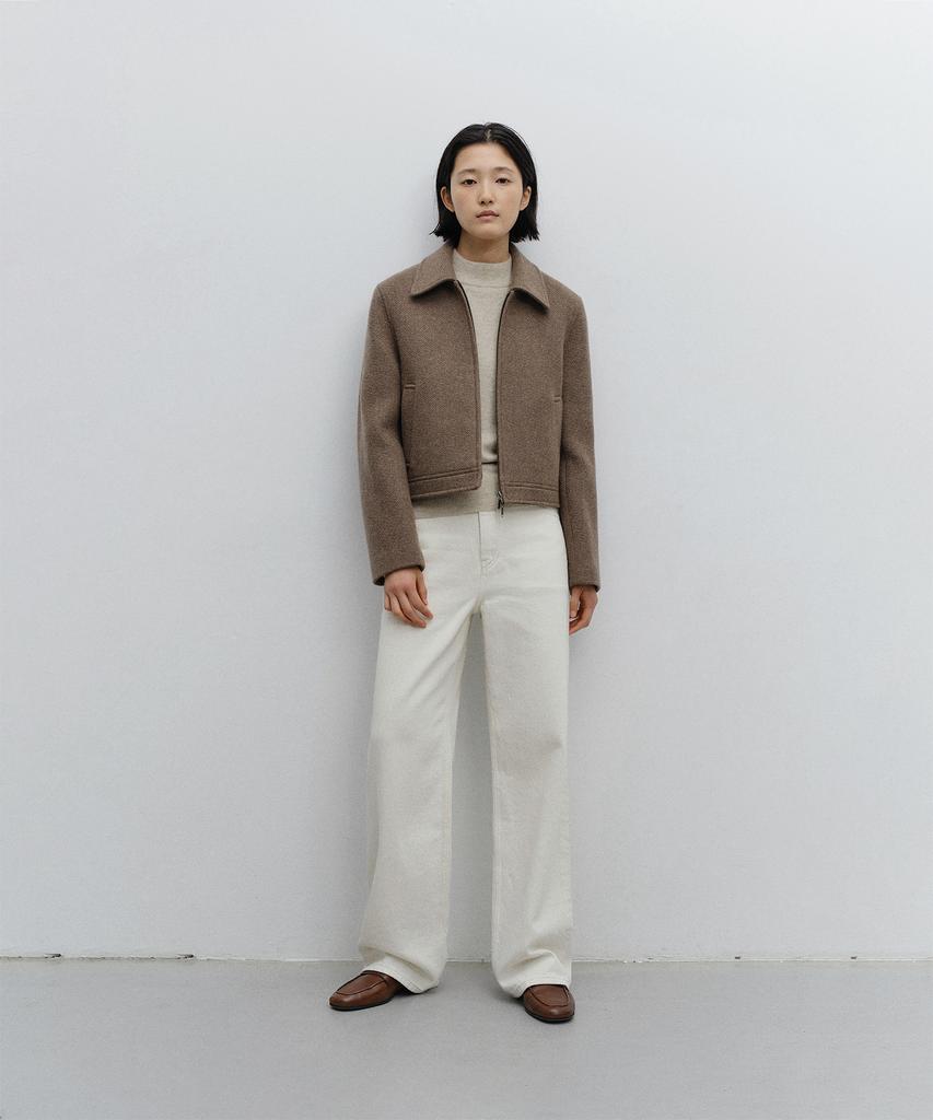 Another Office Woman W. Clair Relaxed Denim (Ecru)