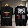 חולצת וינטג' של בון ג'ובי, חולצת טי 'Bon Jovi Forever Tour 2026', חולצת להקת רוק של בון ג'ובי, מתנה למעריץ של בון ג'ובי, חולצת בון ג'ובי משנות ה-80, מרצ'נדייז של בון ג'ובי