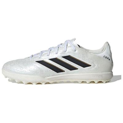 Chuteiras de Futebol Copa Pure 3 Antiderrapantes Resistentes ao Desgaste Masculinas Tênis Brancos JR1725