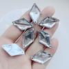15pcs 18 * 30mm Diamond Shaped Pressure Rhinestone Sewn On Flat Back Crystal for DIY Jewelry Making Decoration Sewing Rhinestone