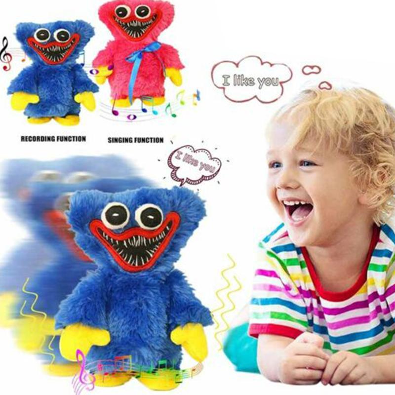 Huggy Playtime Poppy Wuggy Singing Plush Toy Talking Walking Stuffed Kids Doll