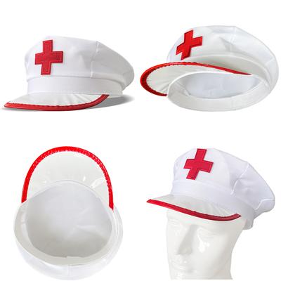 Bonnet d'infirmière élégant et pratique Chapeau décoratif pour la tête Homme Femme Accessoire pour adultes Homme Femme Anniversaire Vacances