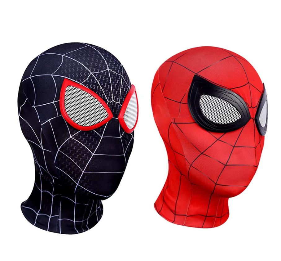 New Gwen Stacy 3D Mask For Adults, Superhero, Iron Man, Cosplay, Miles Morales, Spiderman, Halloween Costume Props Headgear