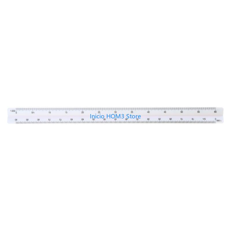 A5YD Drafting Ruler Architecture Ruler 1:100, 1:200, 1:250, 1:300, 1:500