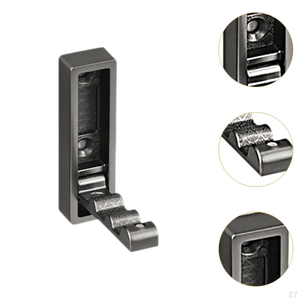 Compact Wall Hook for Organizing Scarves and Bags