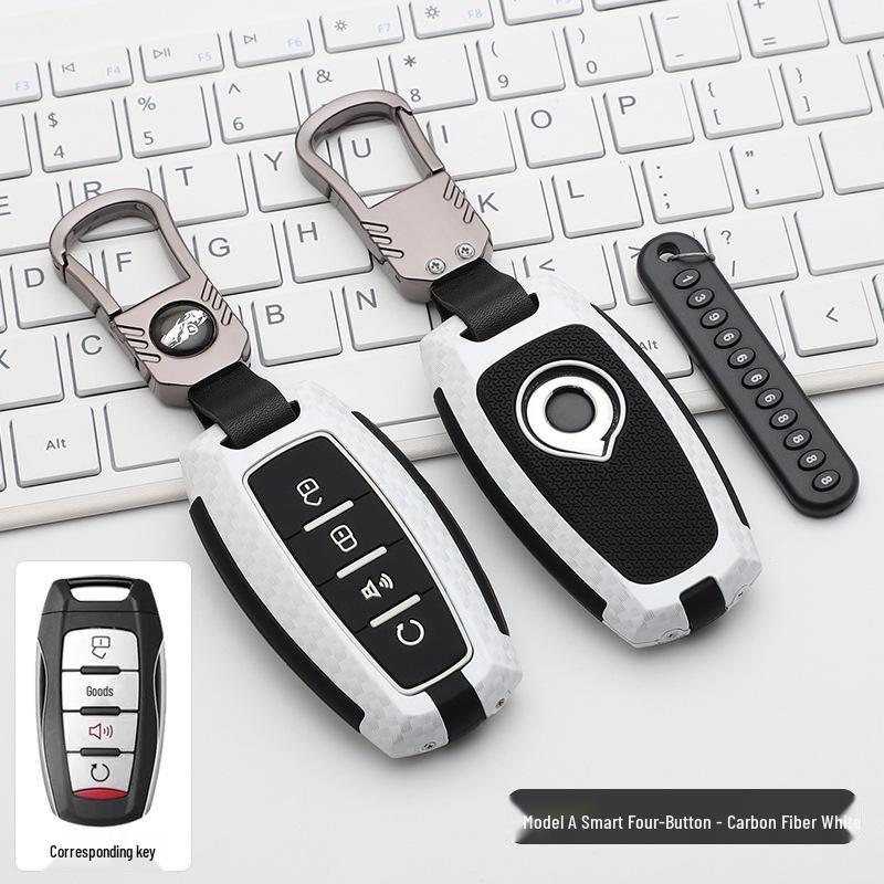Stylish Great Wall Cannon Car Key Bag with Buckle Shell for Personalized Decoration