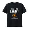 Be The Light Sun Matthew 5 14 Bible Christian Print Women S T Shirt Unique and Comfortable Vintage Washed Top For Everyday Wear