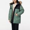 New Balance Warm Long Parka Jacket Asia Sizing 'Green Black' Unisex AMJ33330-DKJ