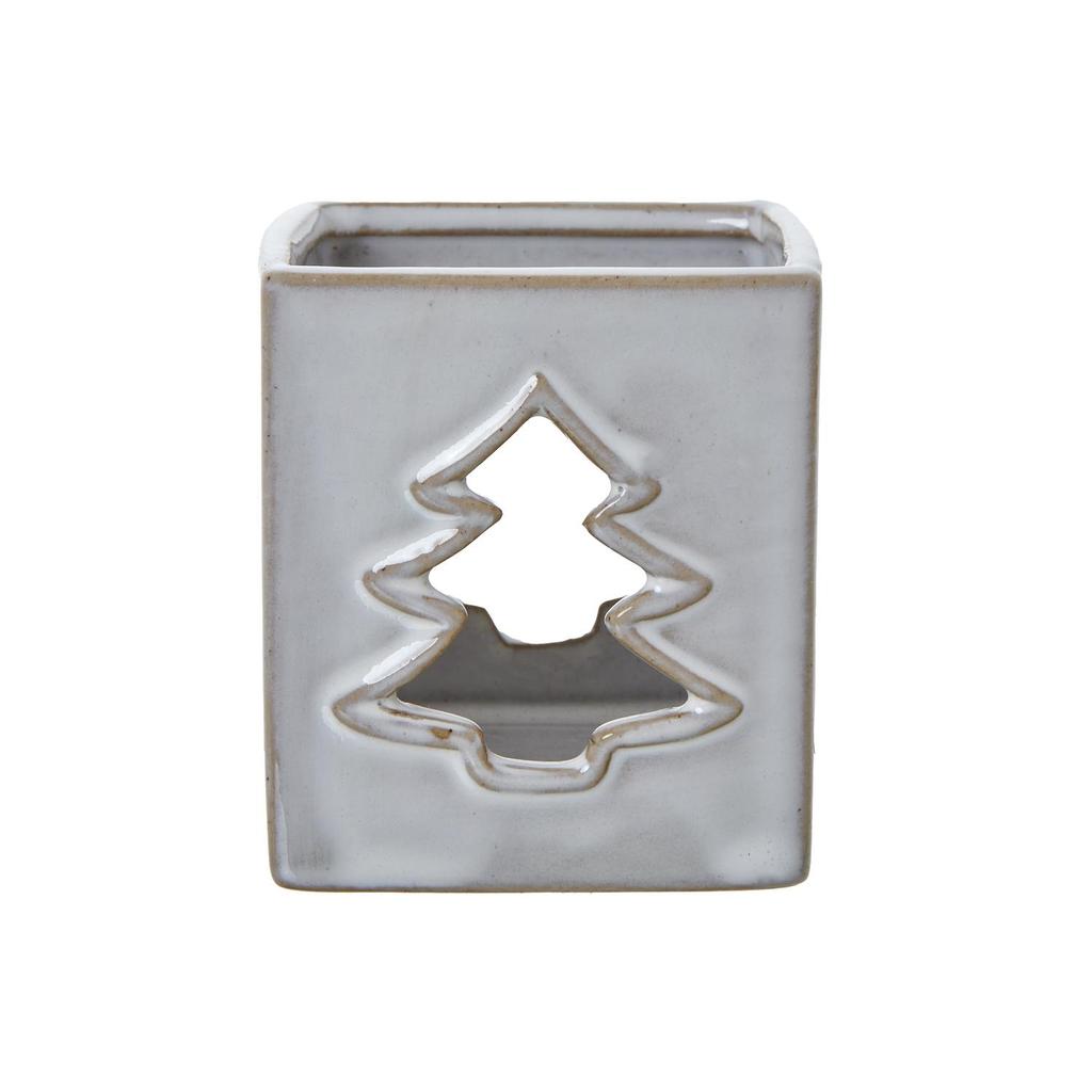 Hill Interiors Ceramic Tree Cut-Out Tealight Holder
