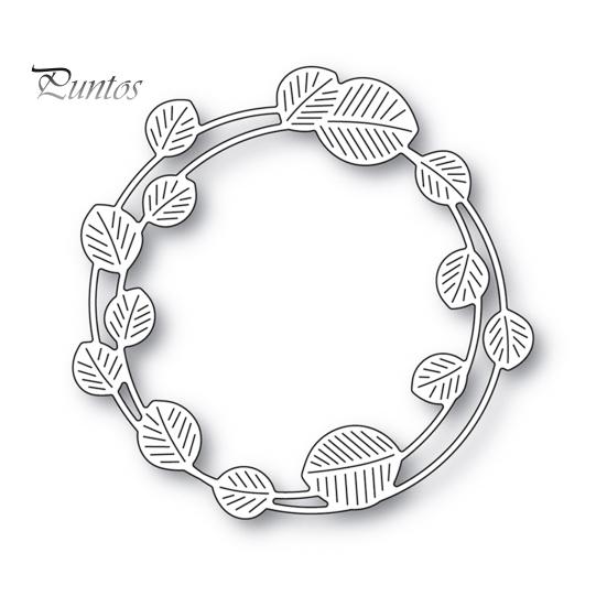 

Лист Круг Форма Вырубной Штамп Детский DIY Праздничная Открытка Ремесло Шаблон Форма серебряный