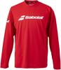 Babolat Unisex Tennis Apparel Club Long Sleeve Shirt 2024SS Release Late March (BUP4510C) Date (Pre-order)