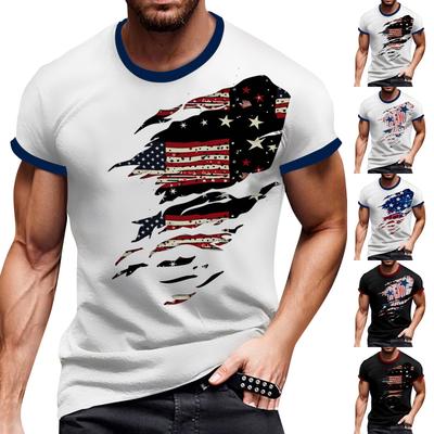 Ανδρικά T-shirt T-shirts Graphic Text Pool3D Printing Street Casual κοντά μανίκια εμπριμέ ρούχα Basic