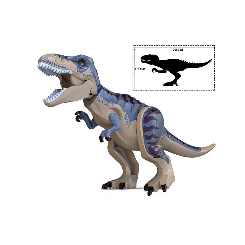 Jurassic Building Blocks World Dinosaurs Figures Bricks Baryonyx Tyrannosaurus Rex Indominus Rex I-Rex Assemble  Kids Toys